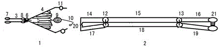 Pull-string lymph node biopsy forceps applied in single-port thoracoscopic radical resection of lung cancer