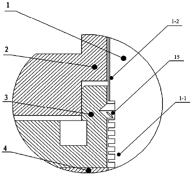 A shaft sealing structure for semiconductor special equipment