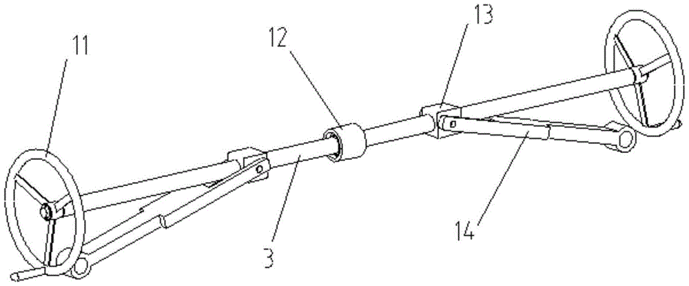 Mechanical airplane wheel disassembly and assembly device