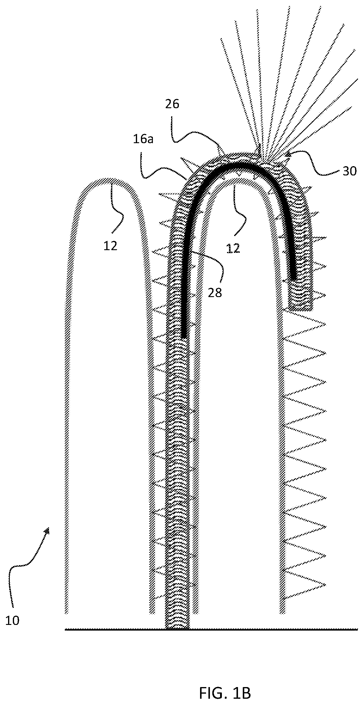 Soft robotic device with fluid emission for burrowing and cleaning