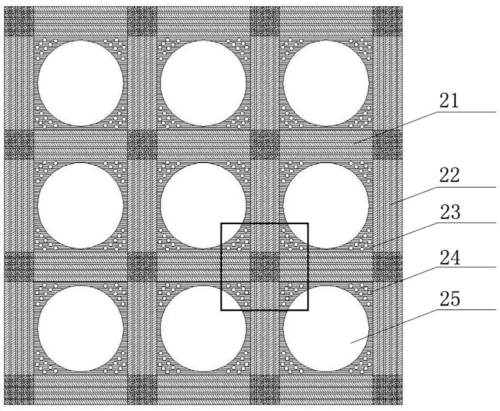 Ultrathin composite structure layer for preventing reflection cracks and preparation method of ultrathin composite structure layer