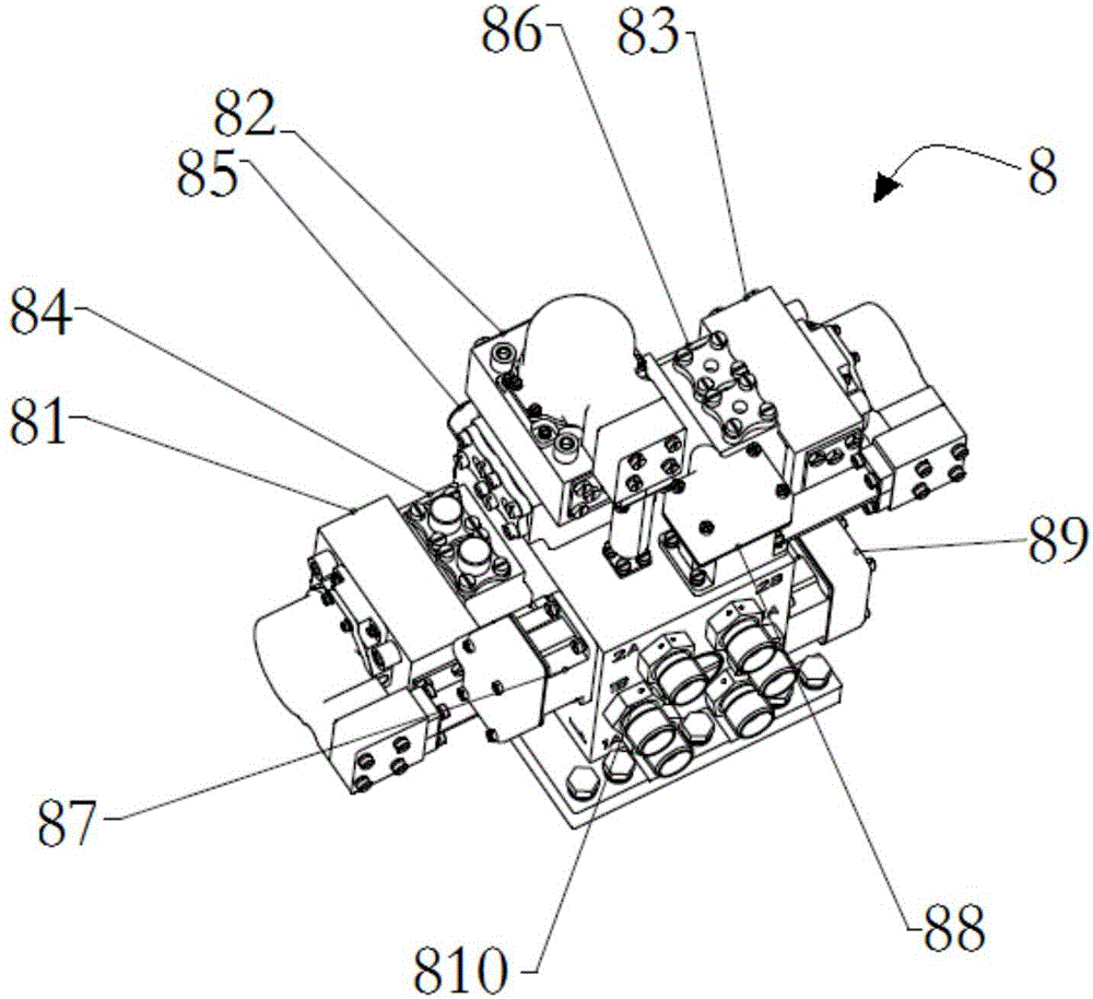 Hydraulic servo actuation system