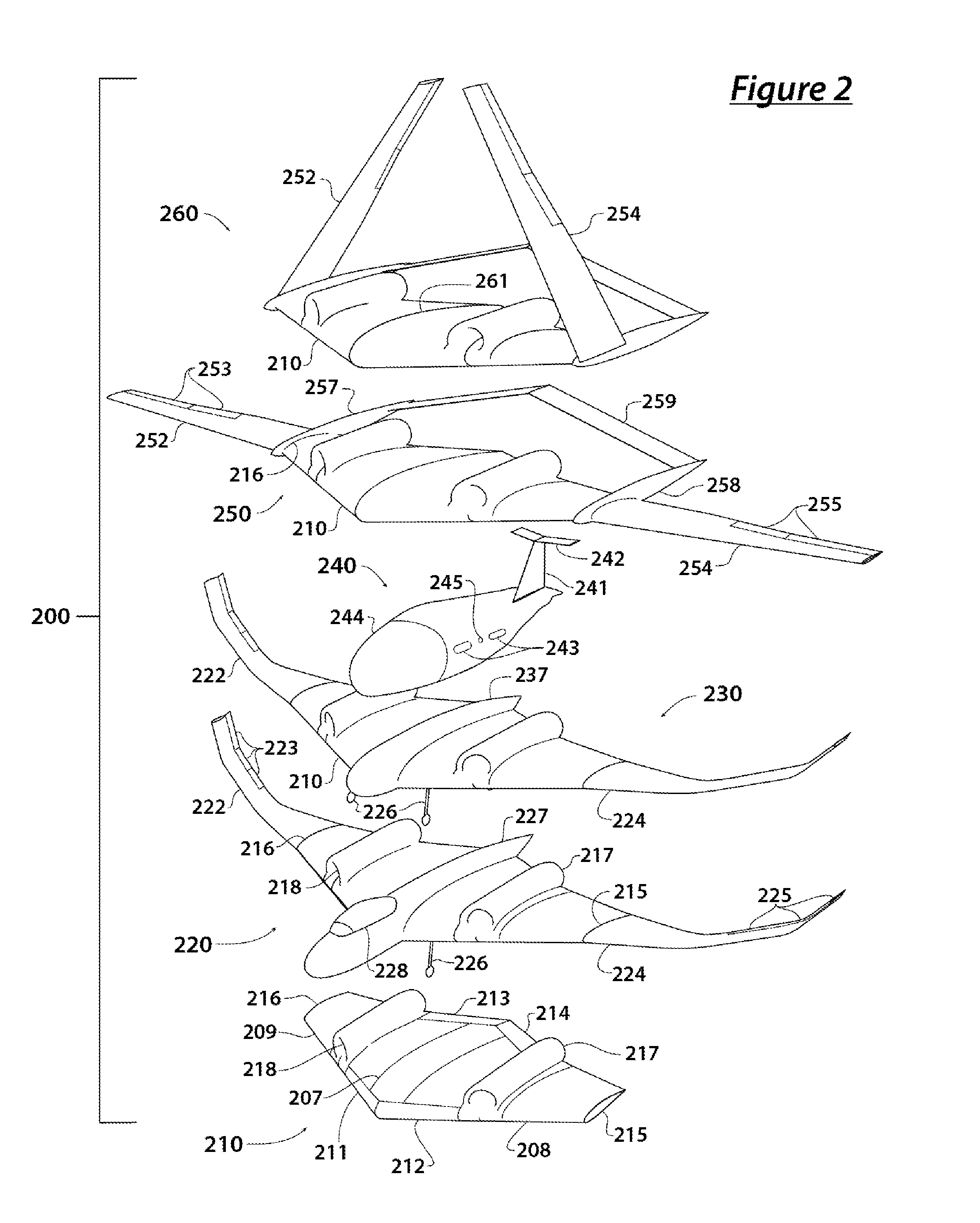 Multi-role aircraft with interchangeable mission modules