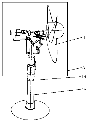 Intelligent fan with self-adaptive swing head angle