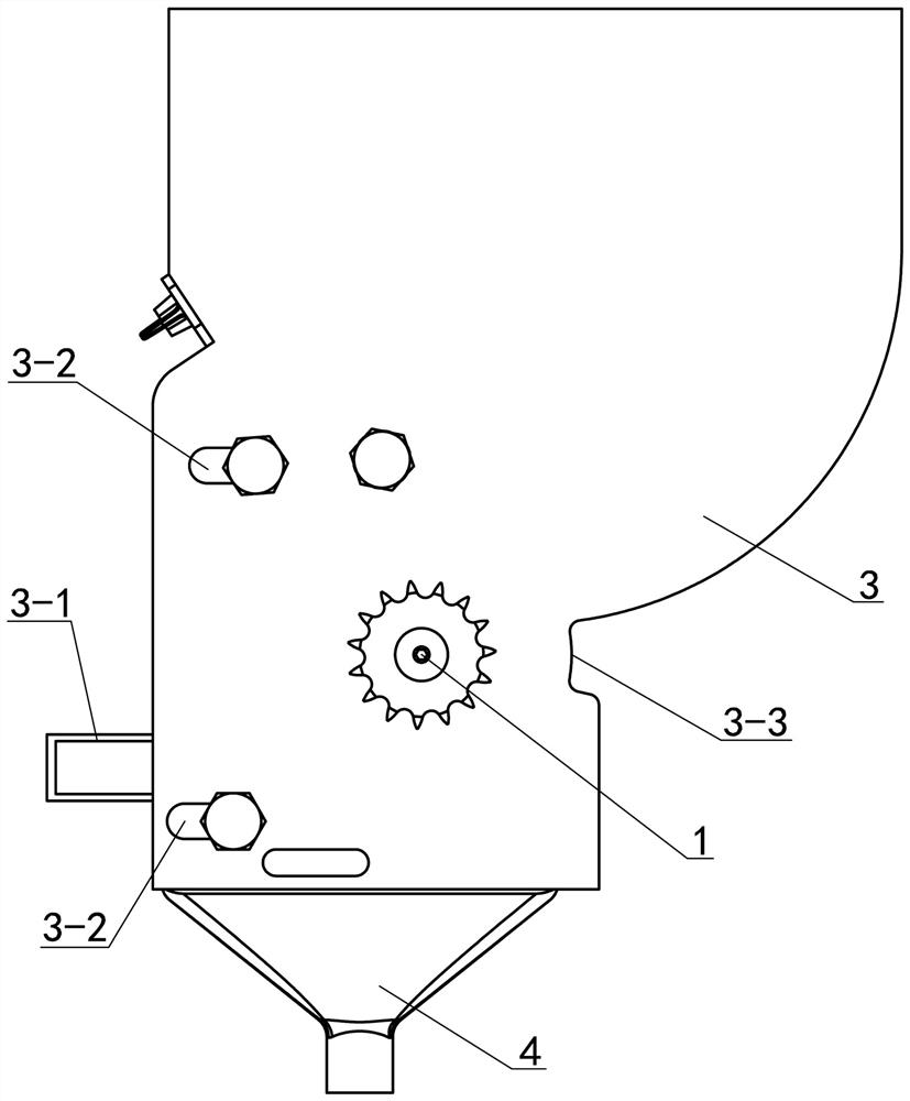 Nondestructive sowing method based on rapid adjustment of seeding rate