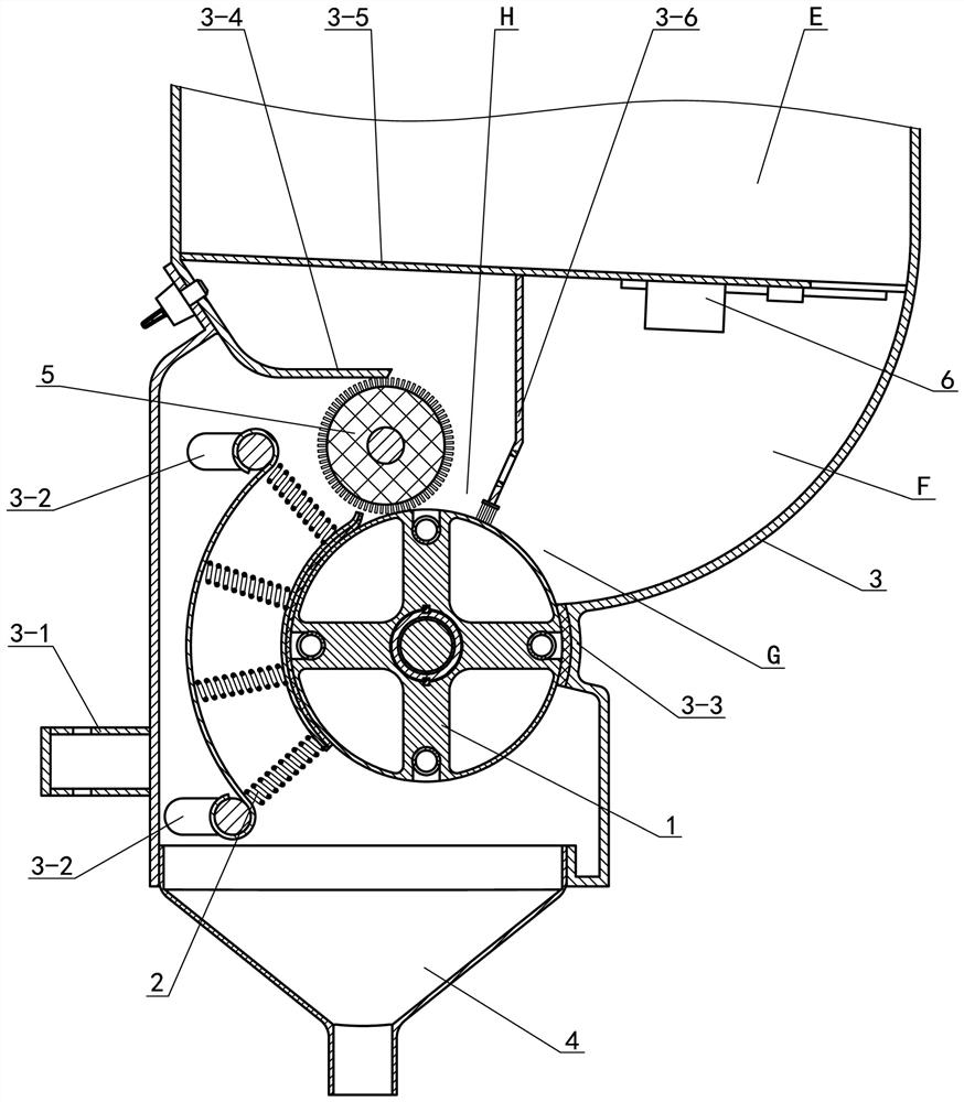 Nondestructive sowing method based on rapid adjustment of seeding rate