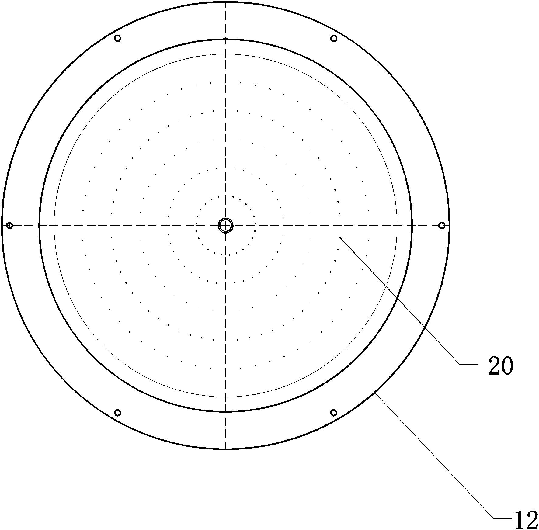 Apparatus for stimulating action of soil under extreme climate, and test method using it