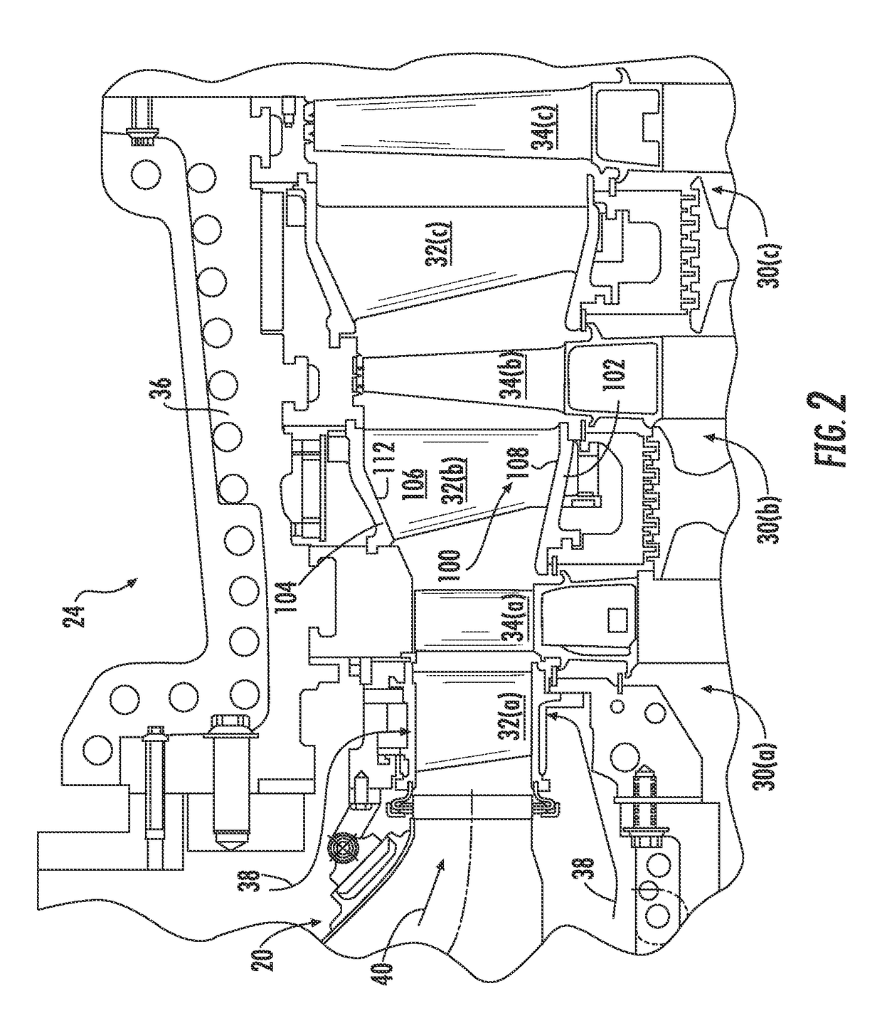 Power nozzle repair with cooling hardware installed