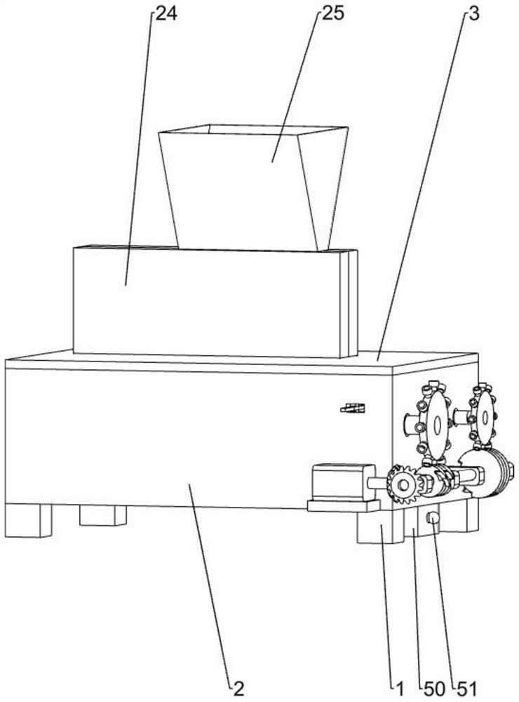 A food processing and slicing device