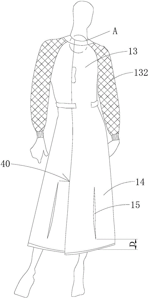 Surgical clothes used for teaching
