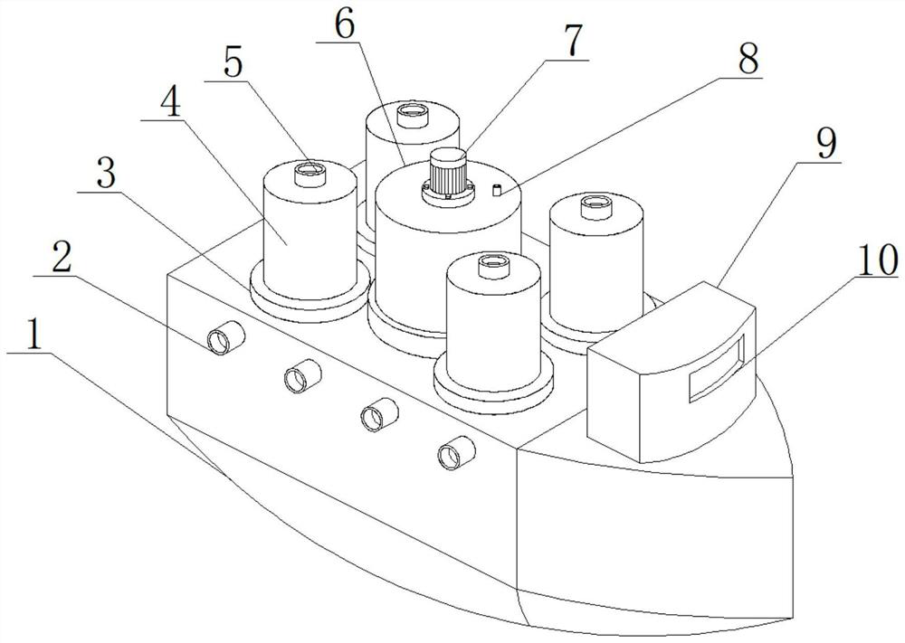 Mixing ship for conveying concrete