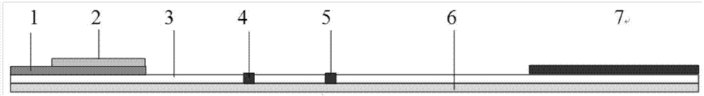 Sidewise-flow test strip detection kit for detecting geese origin component in food and feed and application of kit