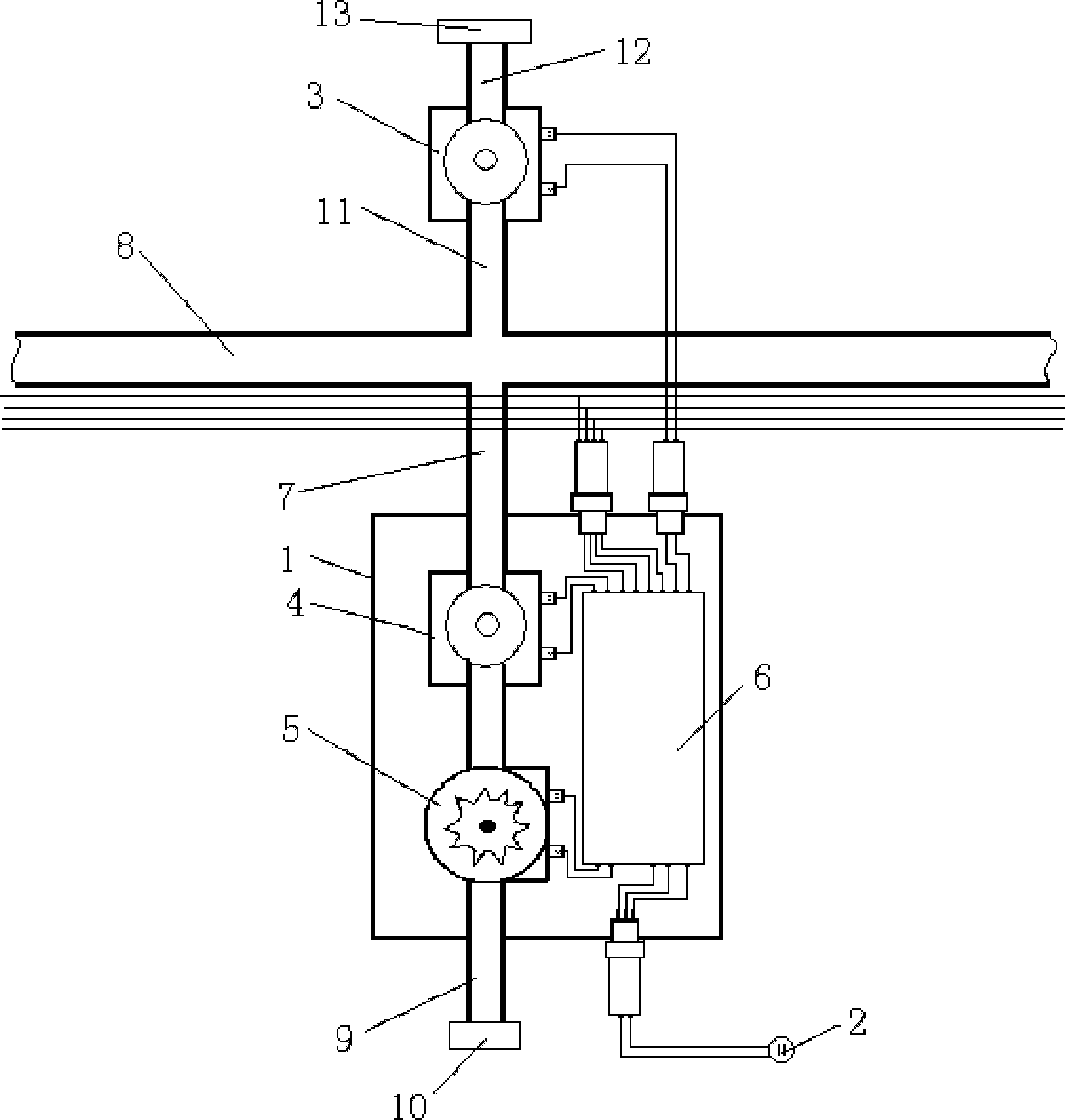 Single fruiter management control system and control method thereof