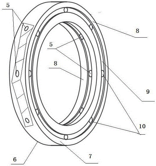 Composite solid lubrication sprocket shaft group