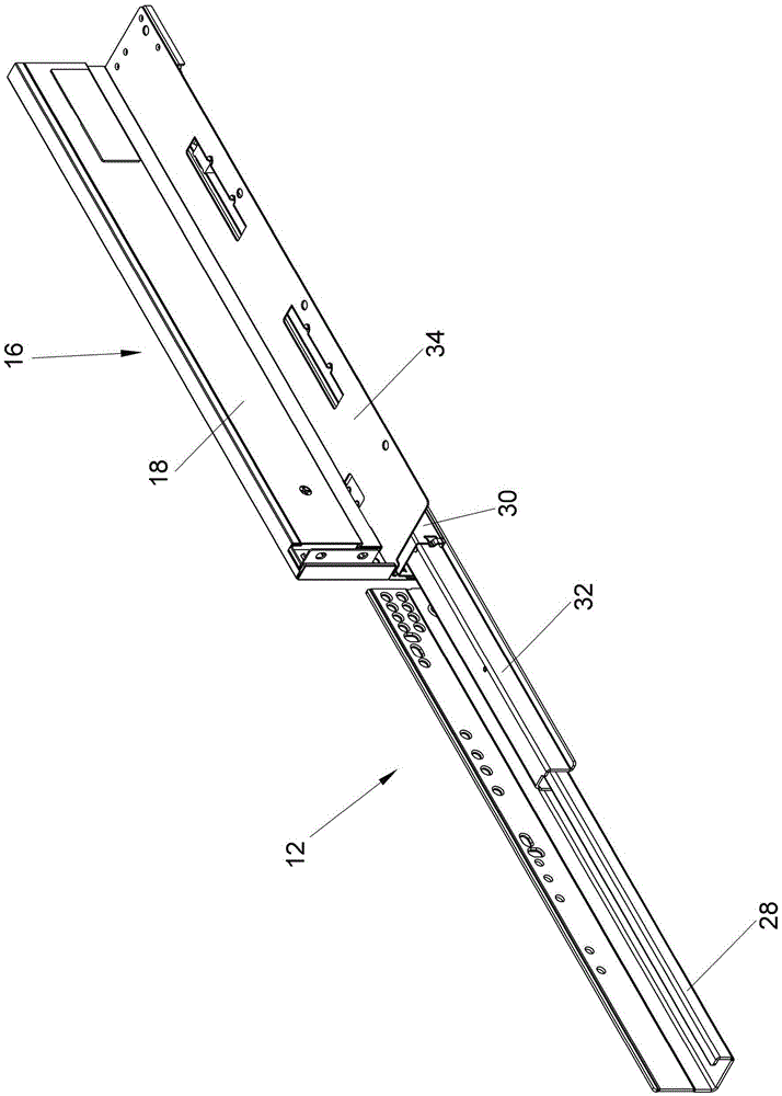 Drawer slide rail assembly