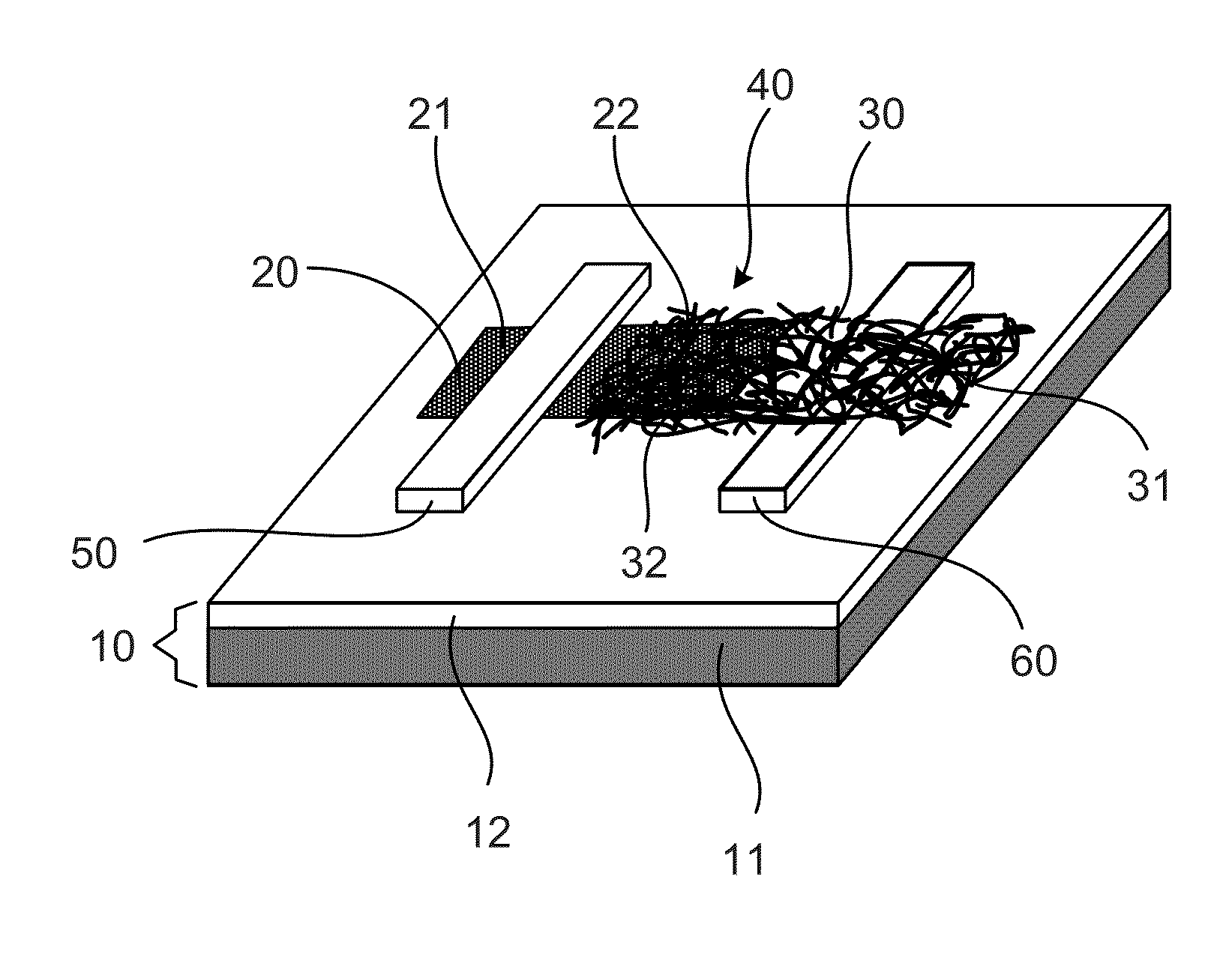 Gate-tunable p-n heterojunction diode, and fabrication method and application of same