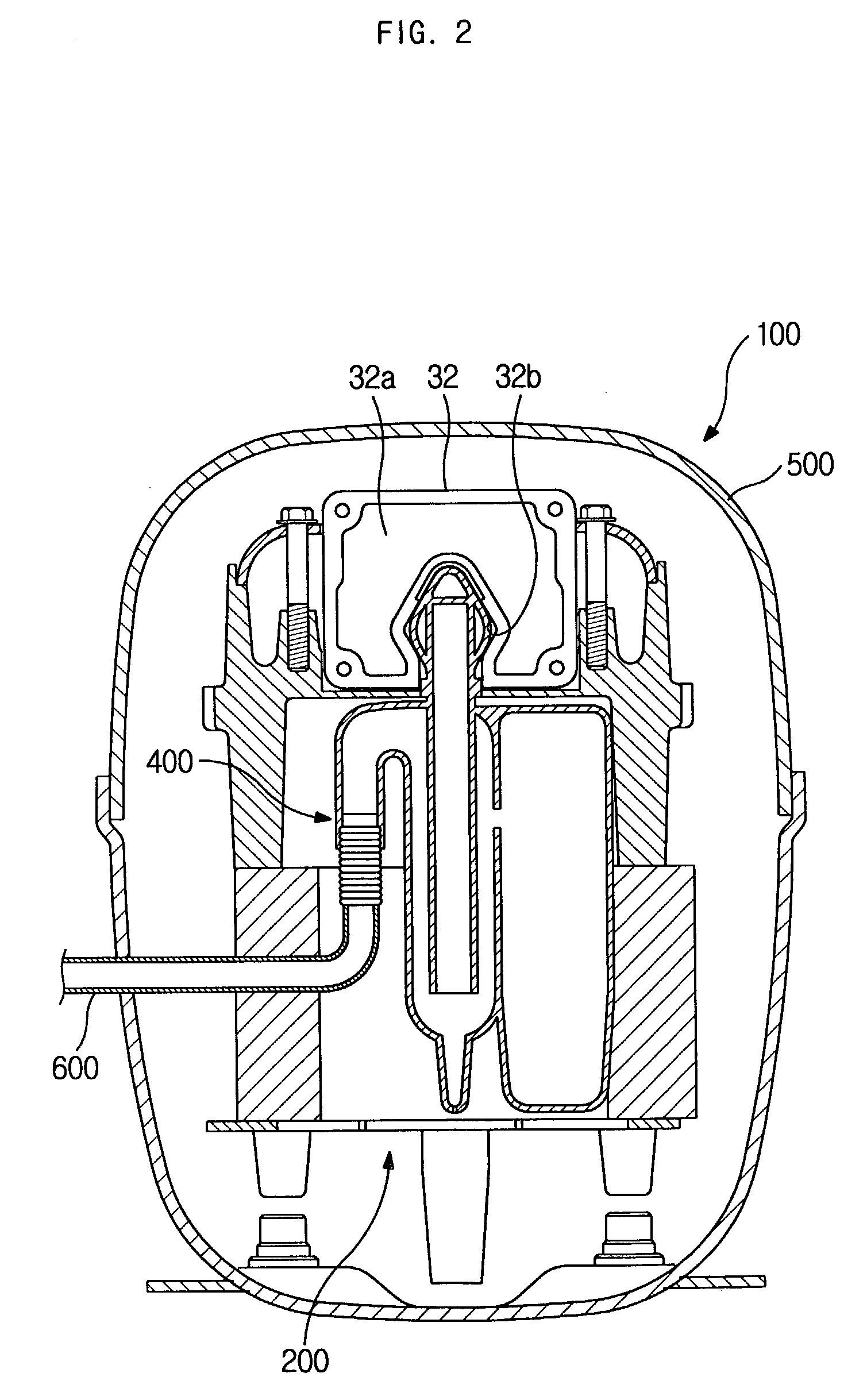 Suction muffler for compressors, compressor with the suction muffler, and apparatus having refrigerant circulation circuit including the compressor