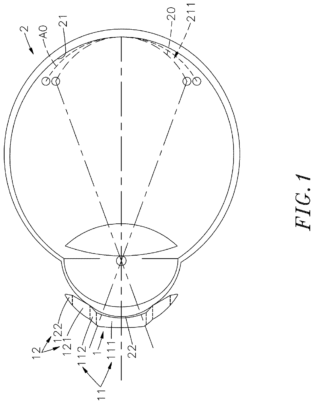 Aspheric lens using e-value to control eye ball growth rate