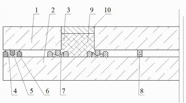 Glass-welded sealed plain vacuum glass with edges sealed by sealing strips and manufacturing method thereof