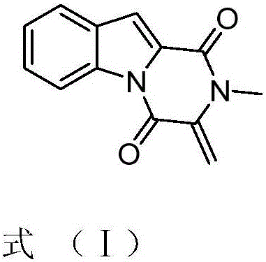 Application of indolyl diketopiperazine compound in preparation of antifungal medicines