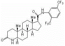 Synthesis method of dutasteride intermediate