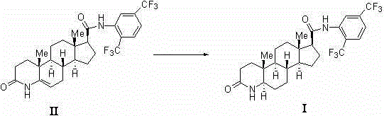 Synthesis method of dutasteride intermediate