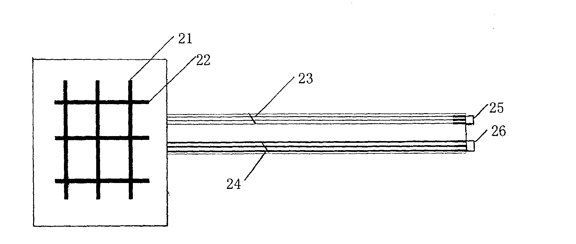 System for monitoring curved surface interlaminar extrusion pressure based on array type ultra-thin submissive force sensor