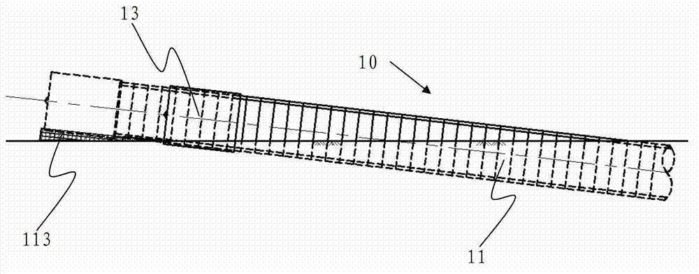 Construction method for building ground inlet and outlet type shield tunnel