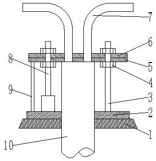 A Drainage System of Generator Large Shaft Air Supplement Pipe