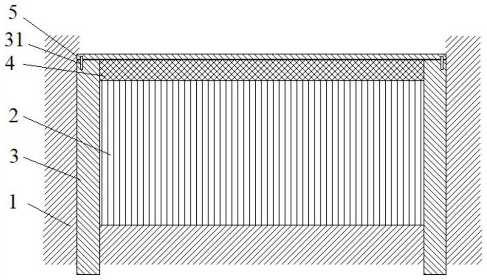 Waterproof and anti-sedimentation prefabricated inspection well chamber foundation structure and construction method