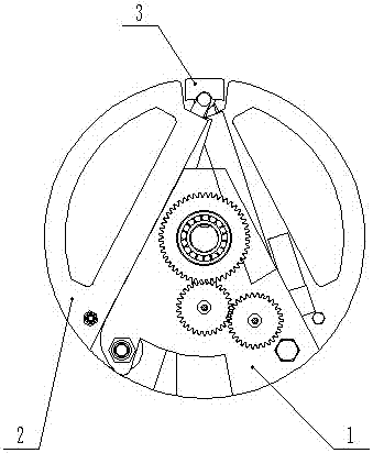 Wheel-leg switching mechanism
