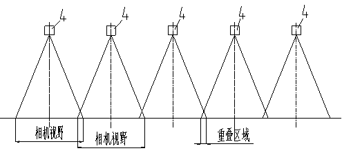 Imaging method and imaging apparatus for visual inspection of lower surface of sheet material