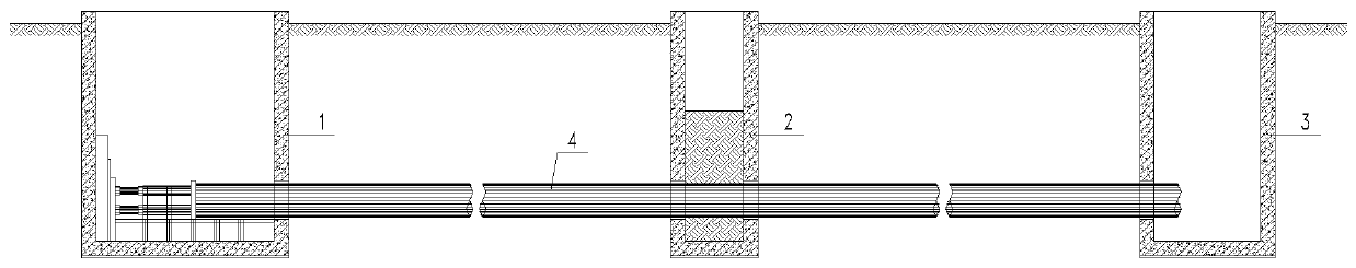 A pipe jacking construction method