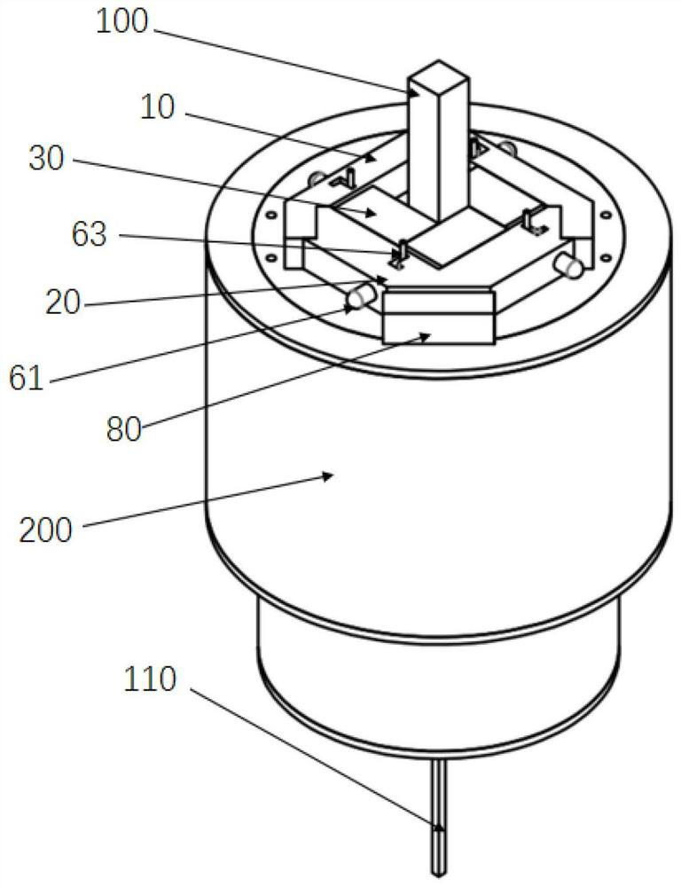 MPO multifilament drawing auxiliary device with ultrahigh squareness