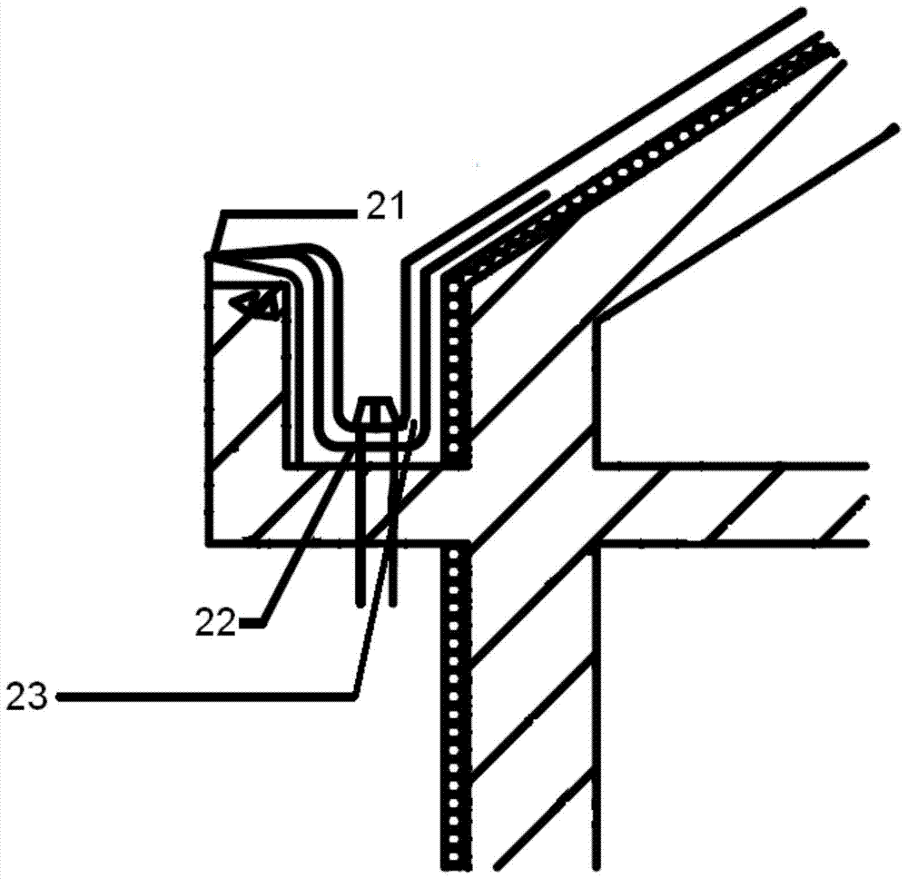 Method for preparing and constructing waterproof coating for steel structure roof