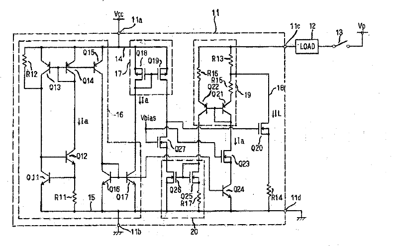 Constant current source control circuit