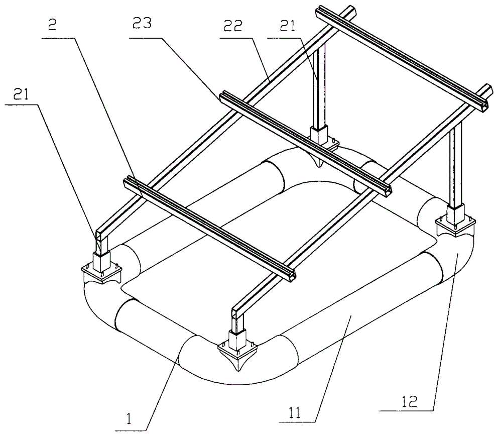 Floating carrier