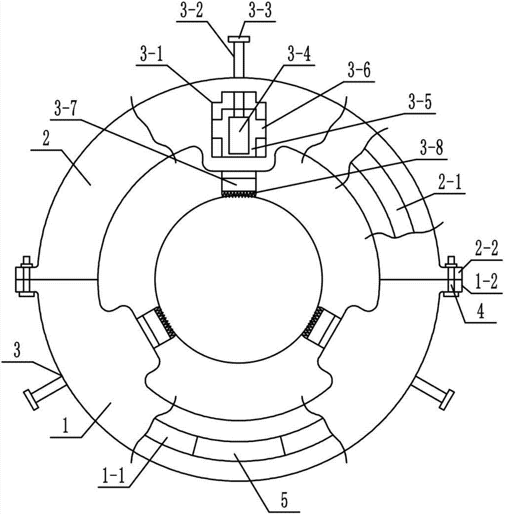 Tree cutting device for gardens