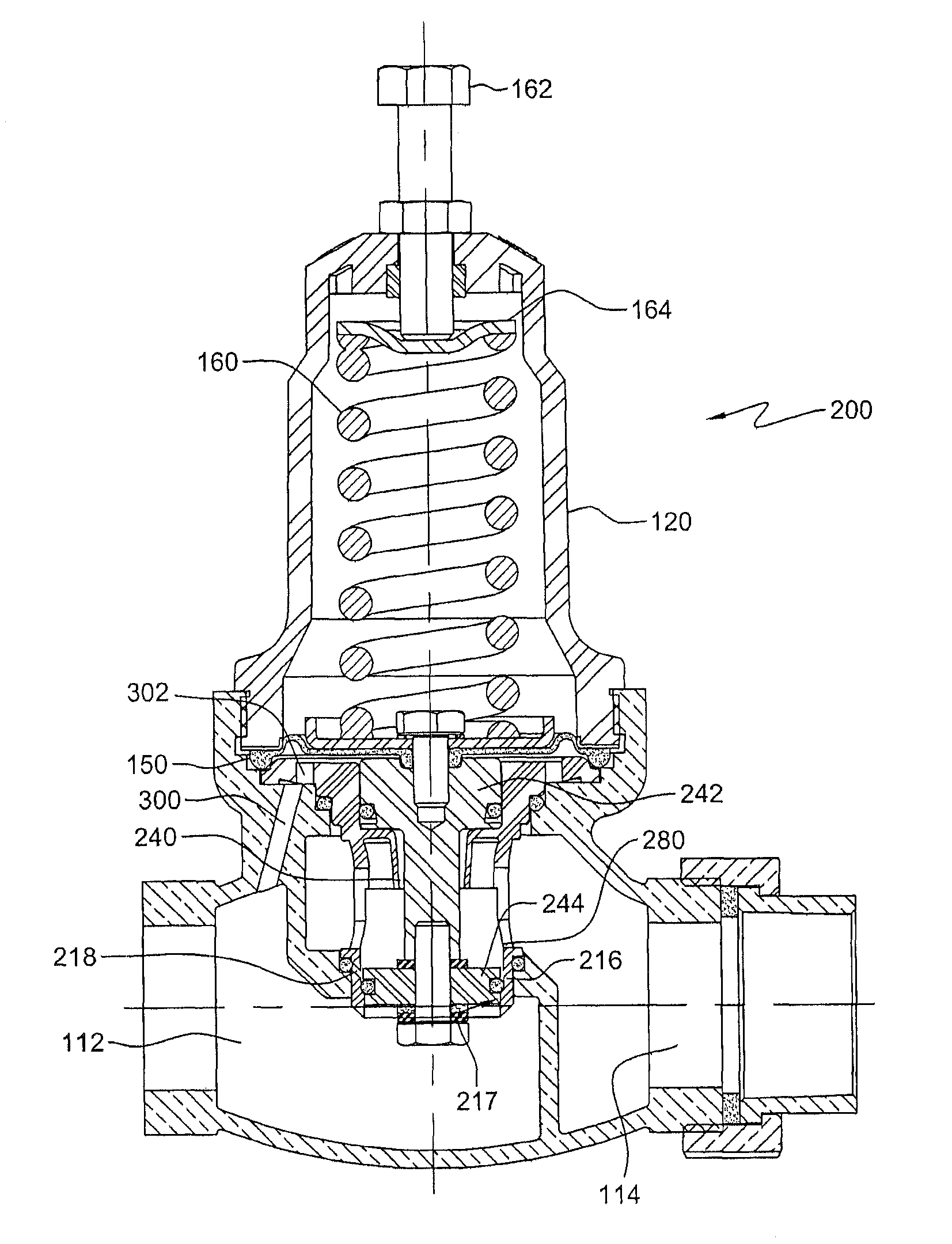 Back pressure valve