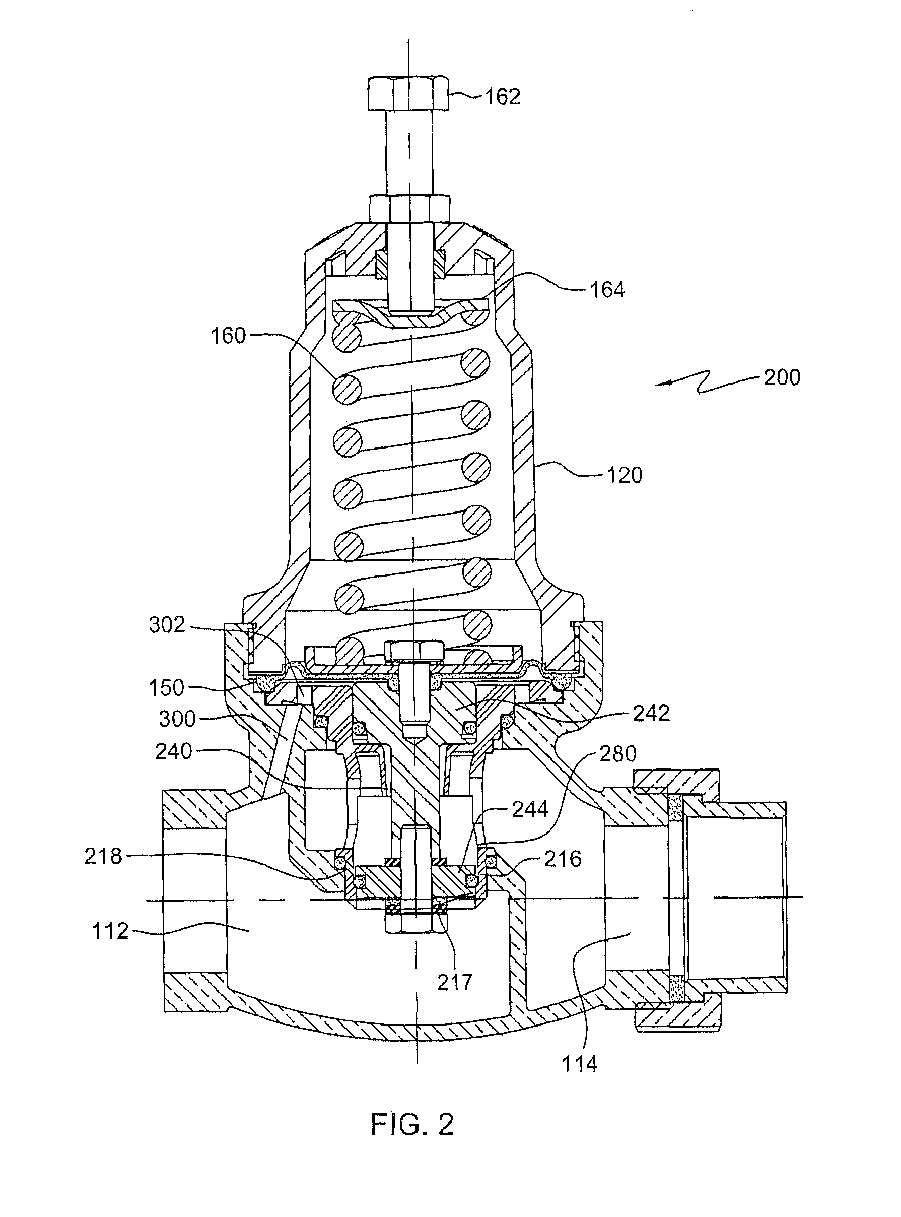 Back pressure valve