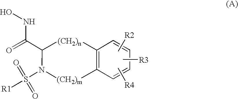 Substituted tetrahydroisoquinolines used in the form of mmp inhibitors, method for the production and use thereof in the form of drugs