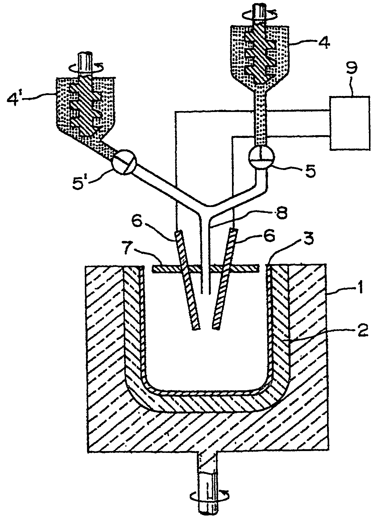 Method for producing quartz glass crucible for use in pulling silicon single crystal and quartz glass crucible produced by said method