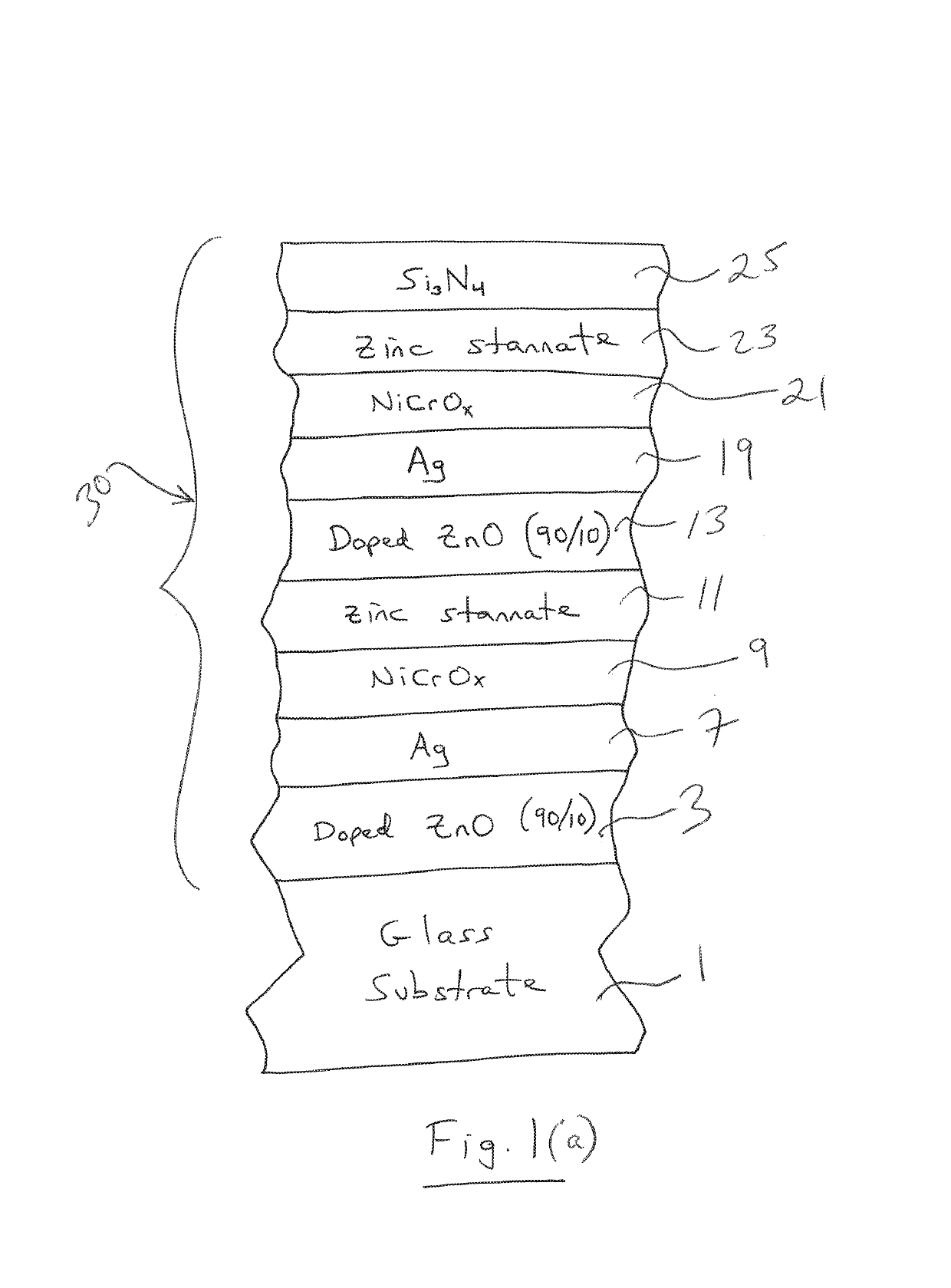 Low-E matchable coated articles having doped seed layer under silver, and corresponding methods