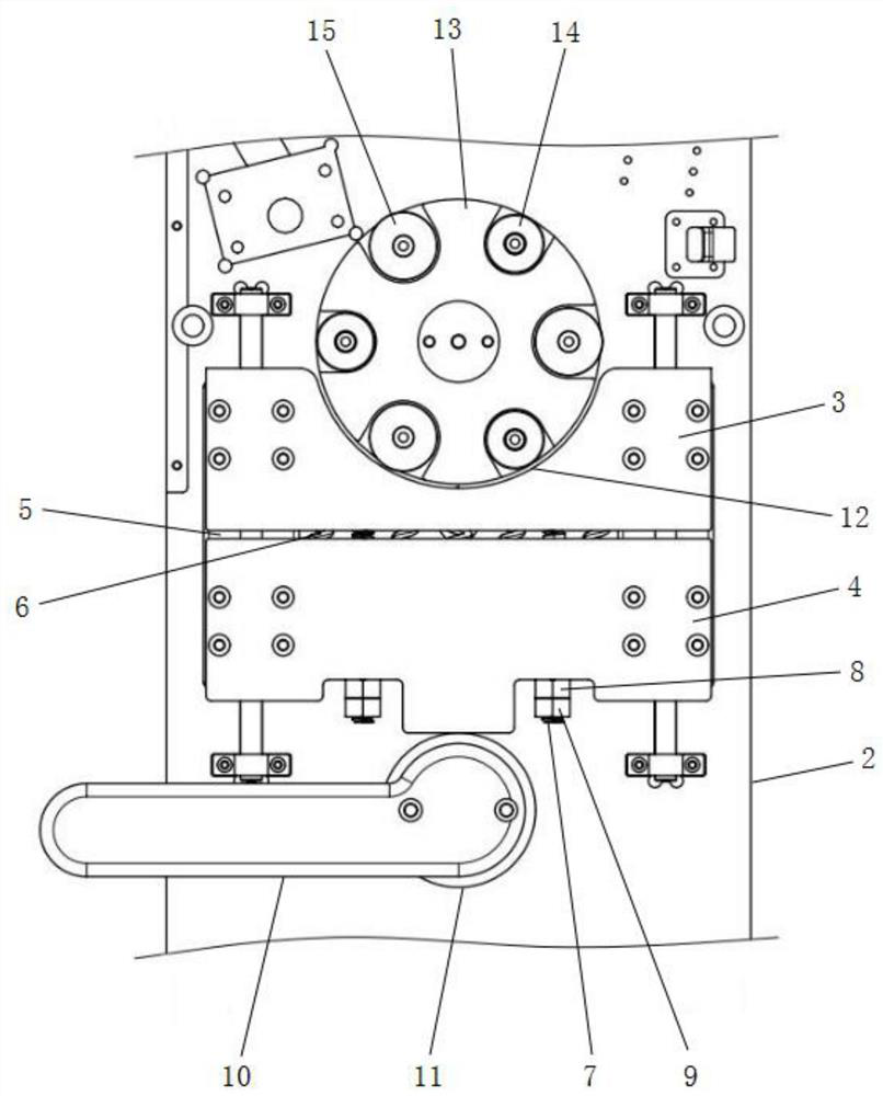 Roller extrusion device for roller type high-pressure injector