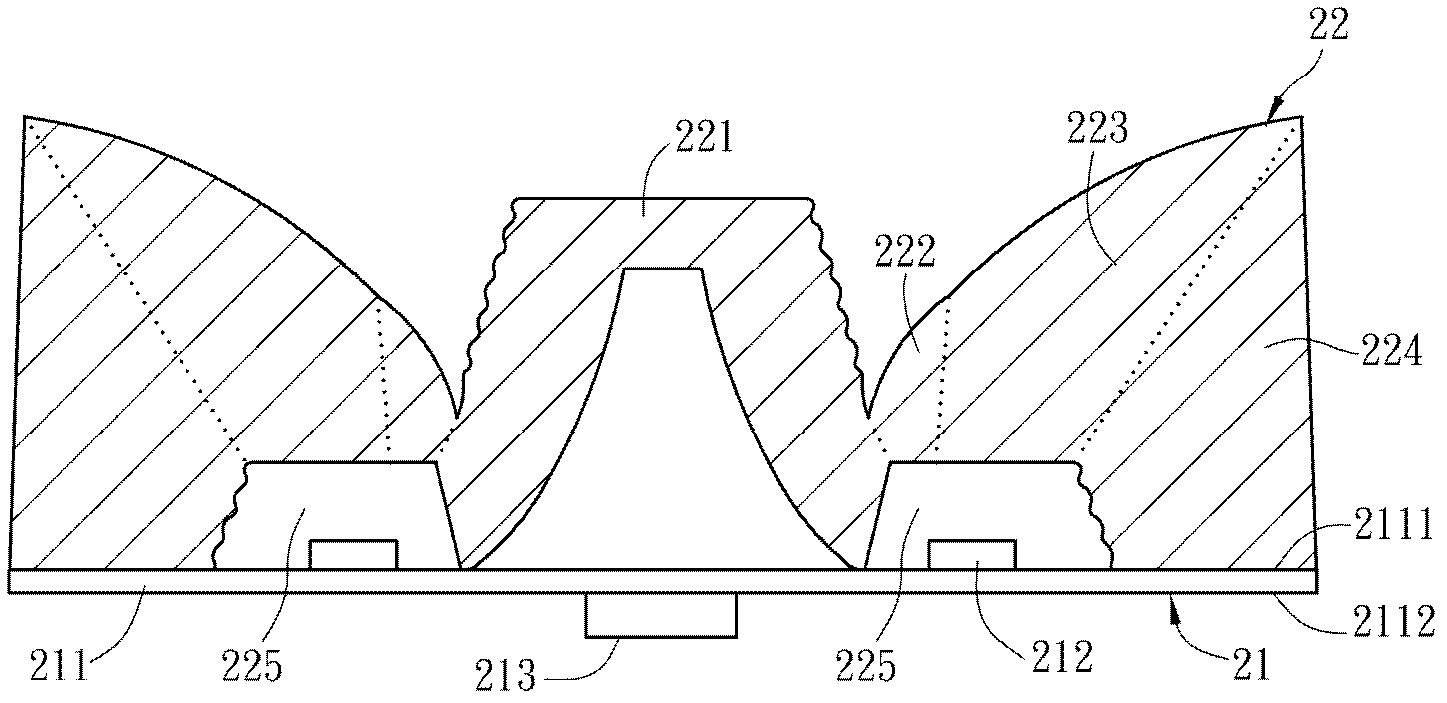 Light emitting device and composite lens thereof