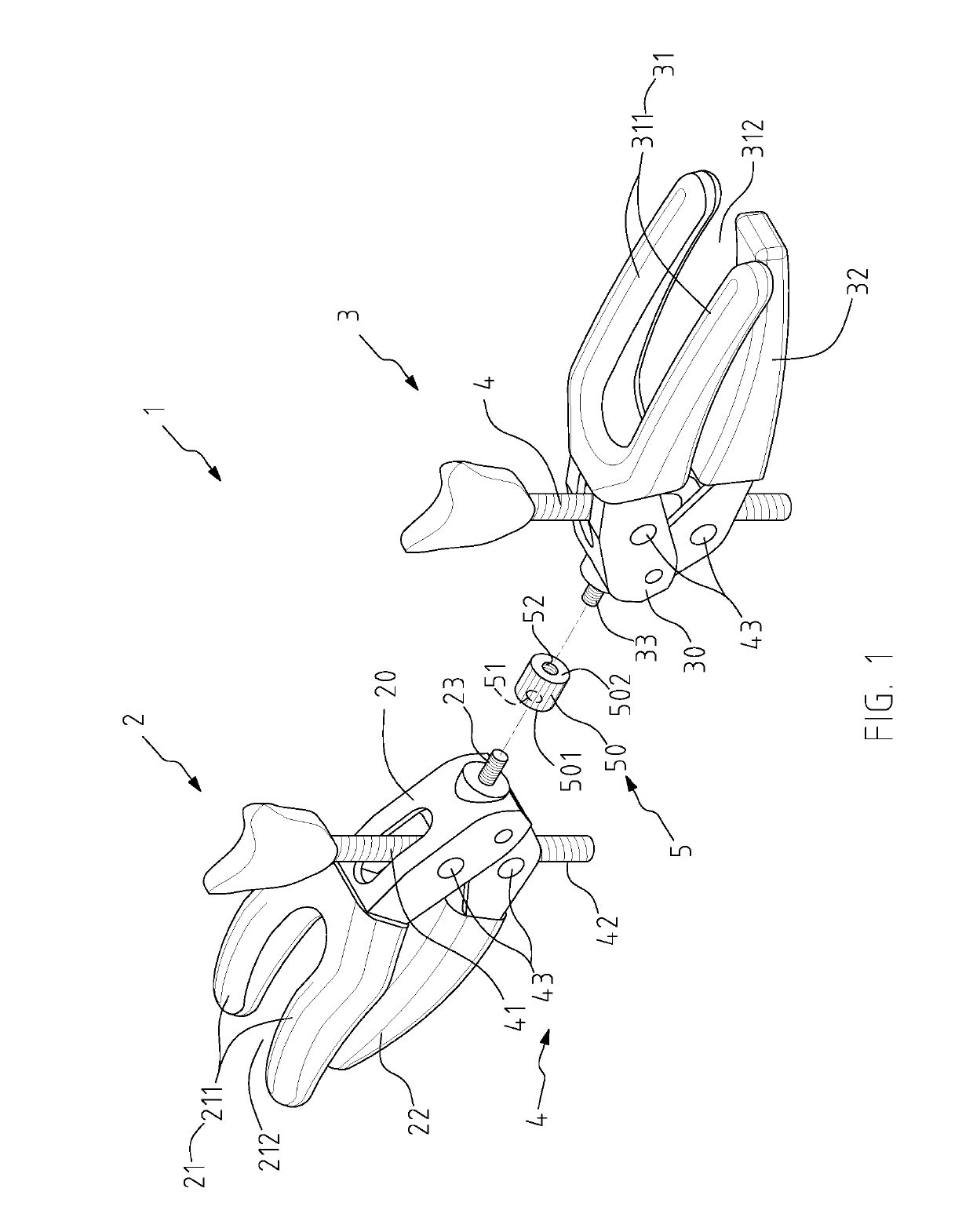 Hands-free dual clamp device