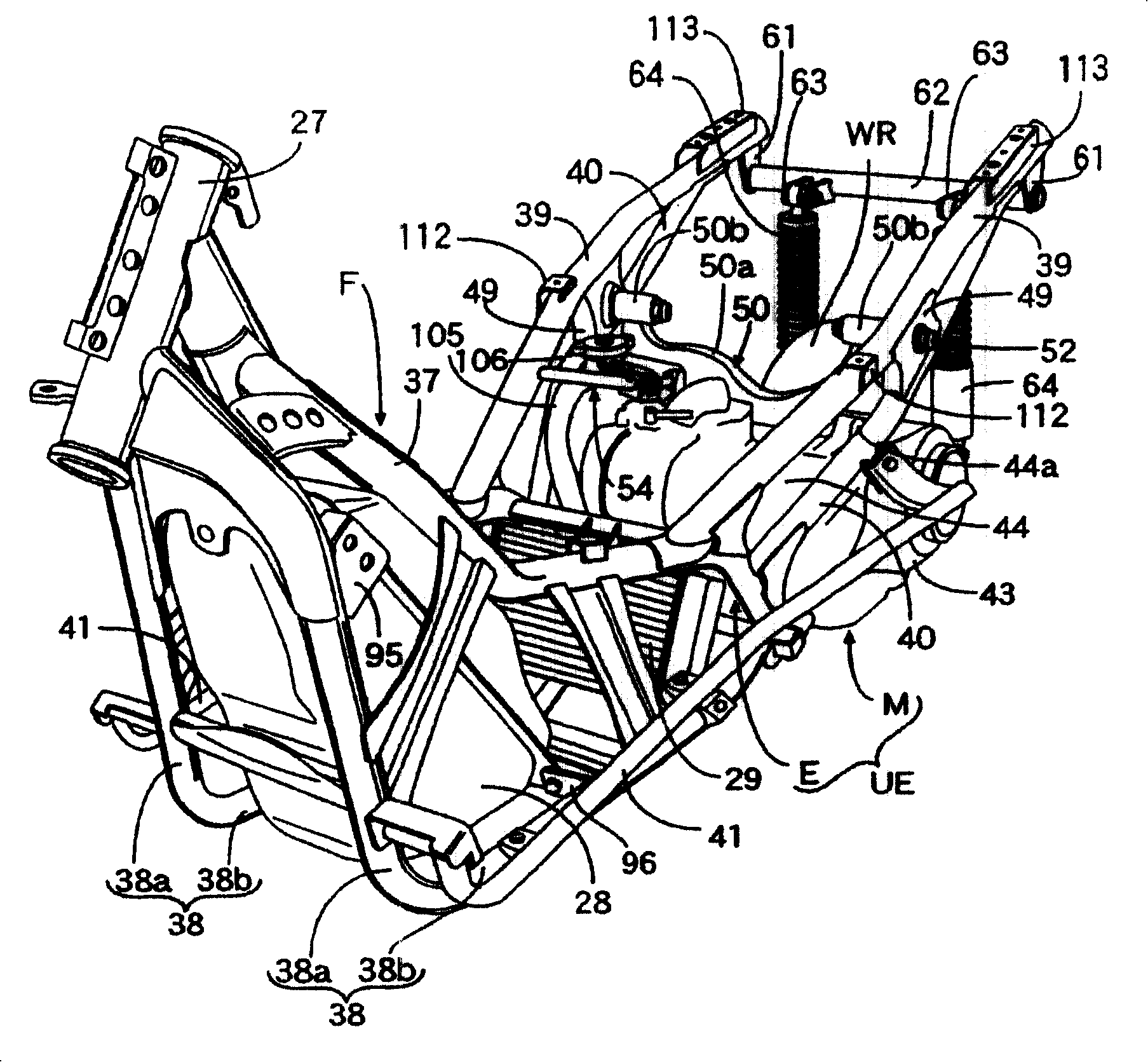 Lock release operator layout structure in vehicle