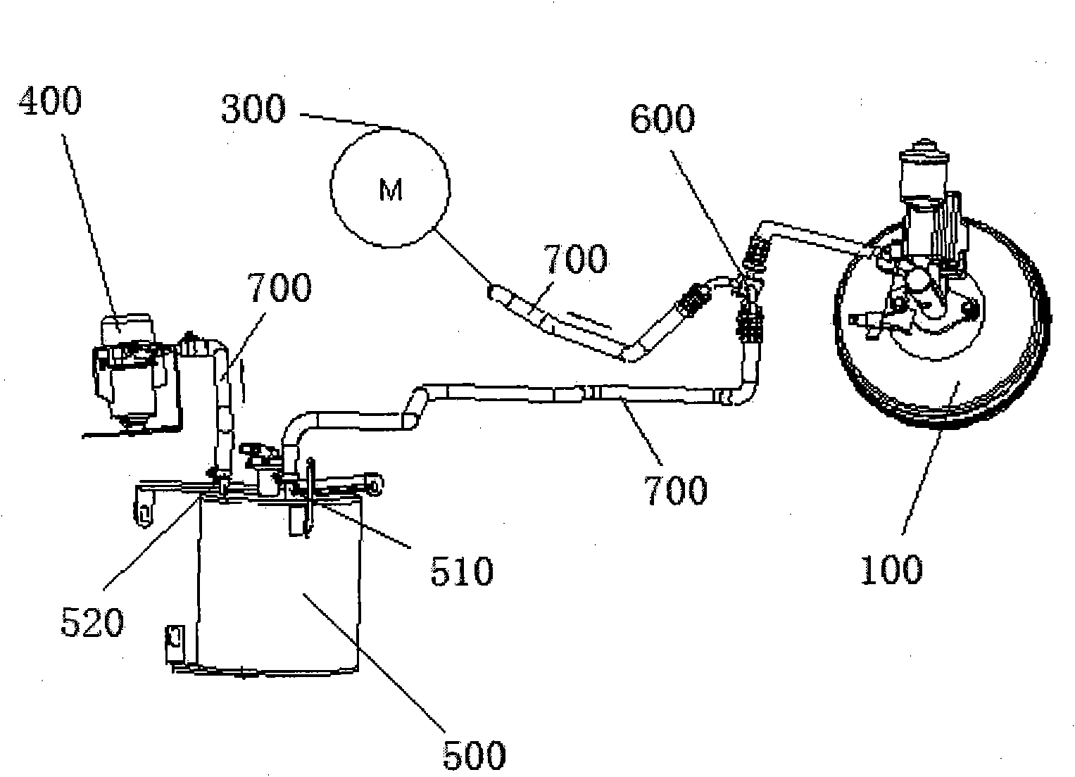 Vacuum assisted brake system, control method thereof, and vehicle comprising vacuum assisted brake system