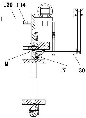 A turbine flange butterfly valve