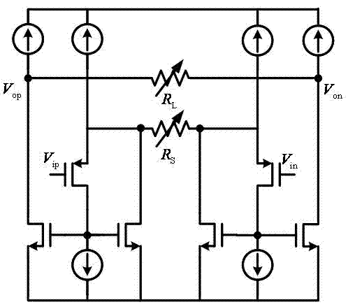 Analog baseband link of radio-frequency receiver compatible with ultra wide band international standard and Chinese standard